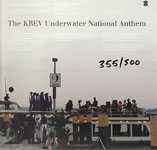 performs The KREV Underwater National Anthem 